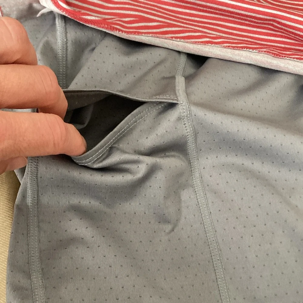 Title Nine striped Dream Skort - Picture 9 of 11